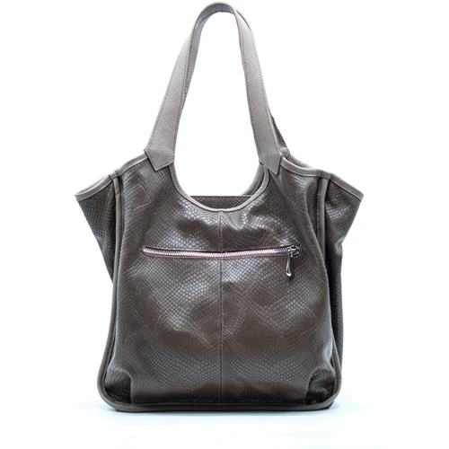 Жіноча сумка-мішок ARTiS Bags сіро-коричнева (1692 7023-4222): Країна виробник Украина