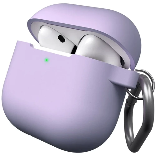 Чехол KeyBudz Elevate Series Keychain Lavender (AP4_S8_LVD) for Apple AirPods 4 фото 1