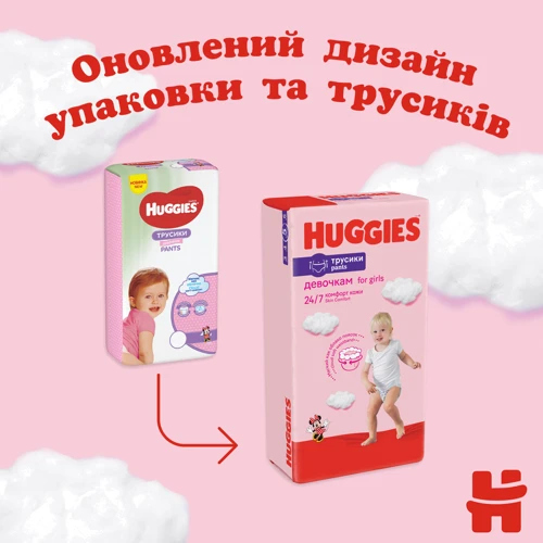 Підгузки Huggies Pants 5 (12-17 кг) для дівчаток 68 шт (5029053564111) фото 10