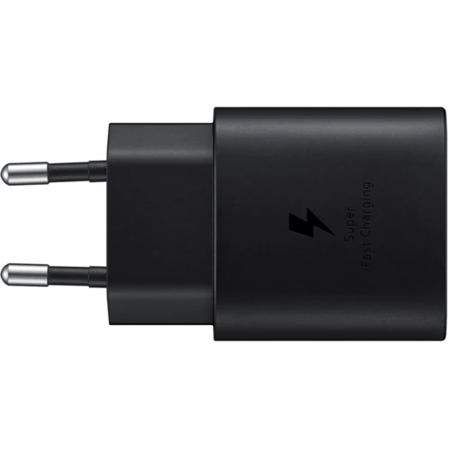 Зарядное устройство Samsung USB-C Wall Charger with Cable USB-C 25W Black (EP-TA800XBEGRU): Кабель в комплекте USB-C
