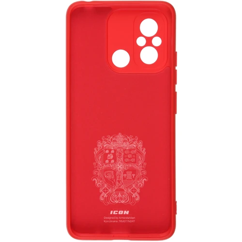 Чехол для телефонов ArmorStandart ICON Case Camera cover Red for Xiaomi Redmi 12С / 11A (ARM65966): Цвет красный