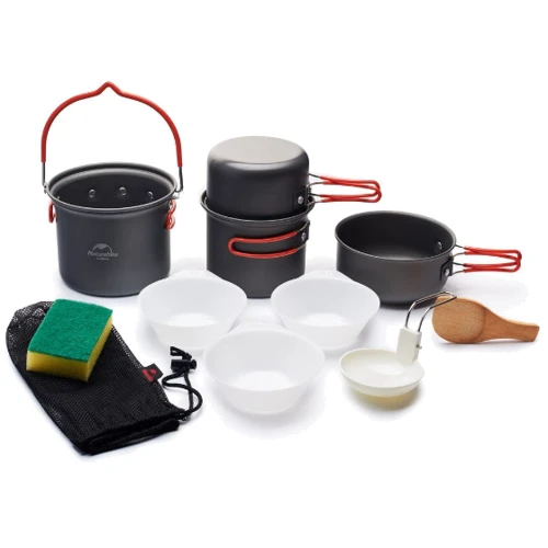 Набор туристической посуды Naturehike NH18T018-G (6927595730324)