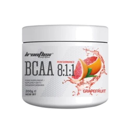 Амінокислота для спорту IronFlex Nutrition BCAA Performance 8-1-1 200 g / 40 servings / Grapefruit