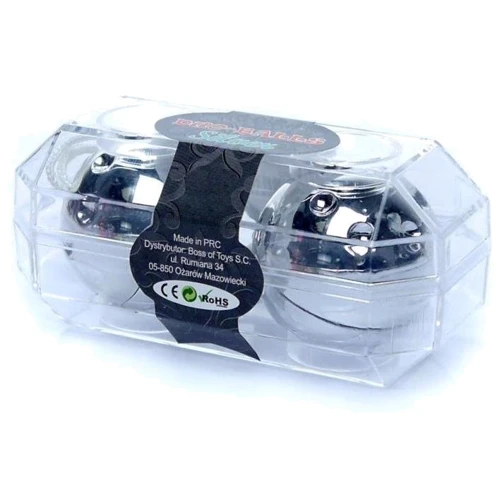 Вагинальные шарики BOSS Series Duo Balls Silver