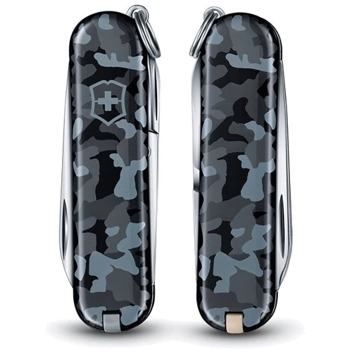 Мультитул Victorinox Classic SD 58мм/7функ/синий камуфляж (0.6223.942): Количество функций 7