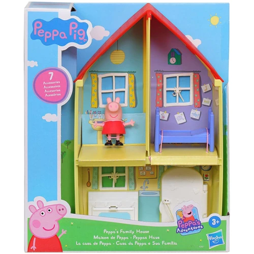 Ігровий набір Peppa - Будиночок Пеппи (будиночок з меблями, фігурка Пеппи) фото 2