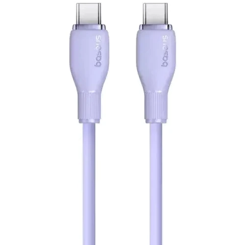 Кабель Baseus Cable USB-C to USB-C Pudding Series Charging Cable 100W 2m Purple (P10355702511-01): Тип USB-C - USB-C