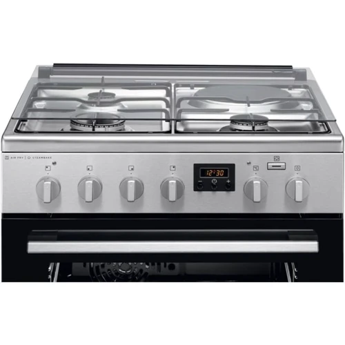 Плита комбінована Electrolux LKM660222X: Тип варильної поверхні комбінована