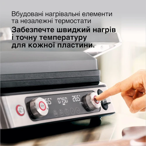 Электрогриль Braun MultiGrill 9 Pro CG 9167: Размеры поверхности, см 23х37