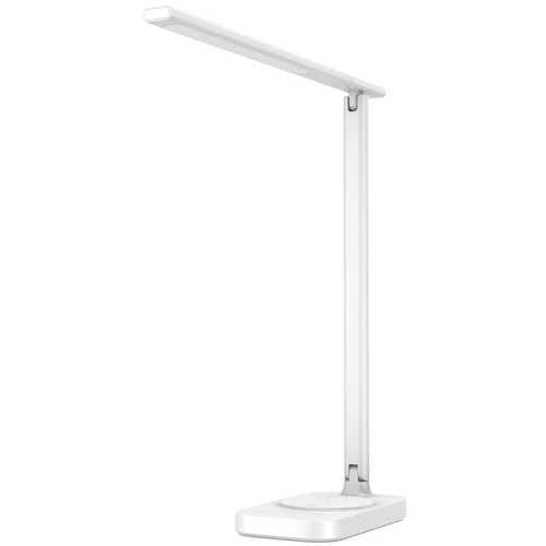 Зарядний пристрій Baseus Wireless Charging Table Lamp Lett White (ACLT-B02)