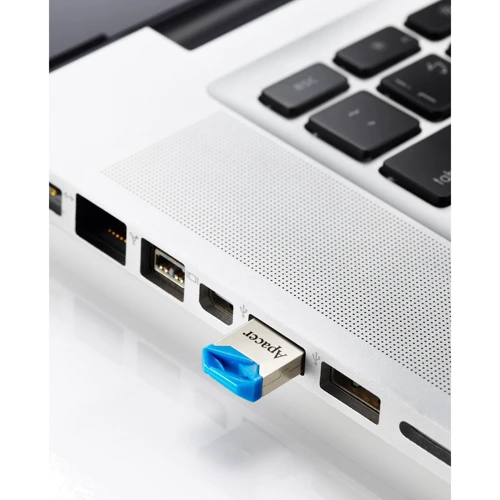 USB-флешка Apacer AH111 32GB USB 2.0 Blue (AP32GAH111U-1): Объем памяти 32 GB