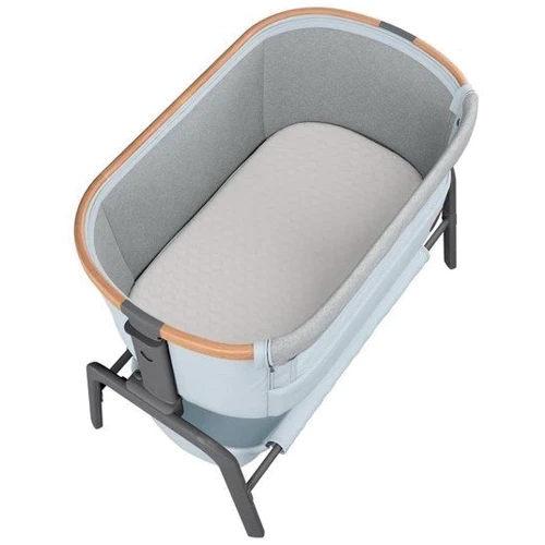 Приставная кроватка Maxi-Cosi Iora Essential Grey (2106050110): Опускающаяся стенка Есть