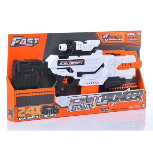 Автомат 64 см м'які кулі 24 шт. (BIG504): Виробник Noname