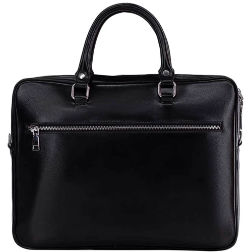 Мужская конференц-сумка черная (Borsa Leather K16971v-black): Страна производитель Тайвань