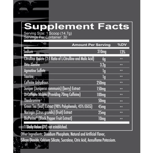 Предтренировочный комплекс Redcon1 Pre-workout Total War 441 g /30 servings/ Orange Crush: Тип Комплекс до тренировки