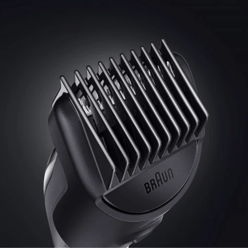 Машинка для стрижки (триммер) Braun MGK5345: Зона применения Для окантовки, Для бороды, Для тела