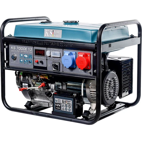 Бензиновий генератор Konner & Sohnen KS 7000E-1/3: Тип електростанції бензиновий