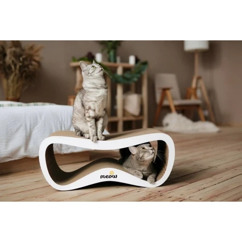 Когтеточка дряпка-лежанка для кошек Say Meow Grace Max 67x27x35 см (8040190103009) фото 2