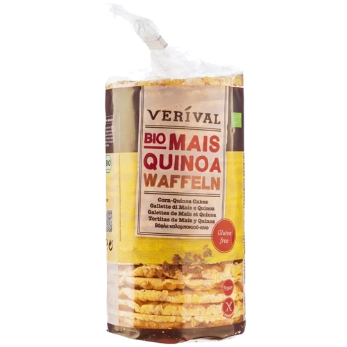 Вафли Verival кукурузные с киноа органические 100 г (9004617065026)