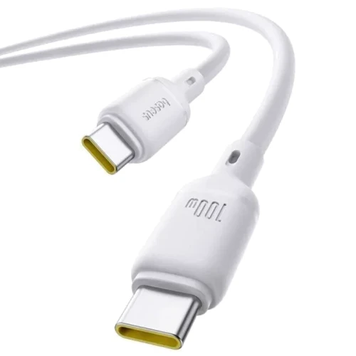 Кабель Baseus Cable USB-C to USB-C Silky Series 100W 2m White (P10377704213-01) фото 4
