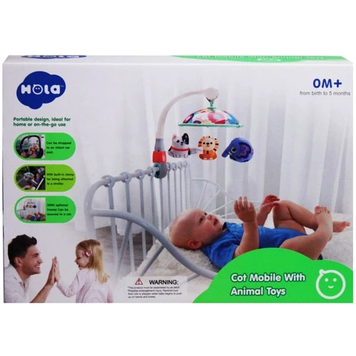 Мобиль Mic Зверушки (E298): Особенности механический завод