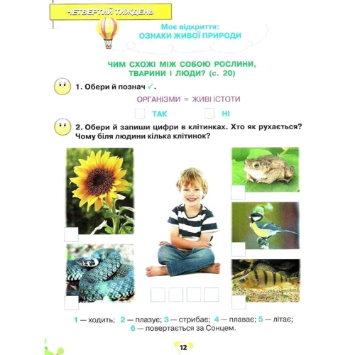 І. Грущинська, З. Хитра: Я досліджую світ. Робочий зошит 1 клас. У двох частинах: ISBN 978-966-991-100-1