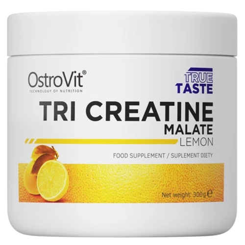 Креатин OstroVit Tri Creatine Malate 300 g / 120 servings / lemon