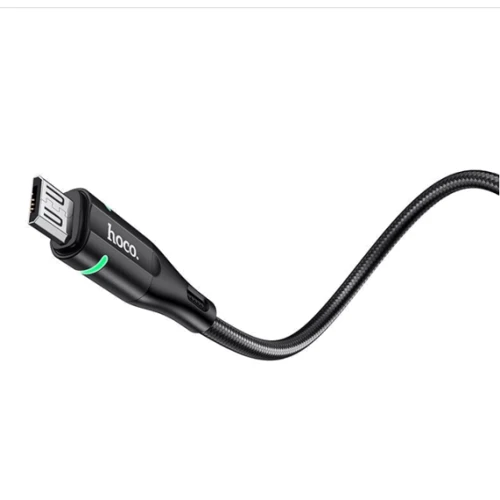 Кабель Hoco USB Cable to MicroUSB U93 2.4A 1.2m Black: Длина 1.2 м