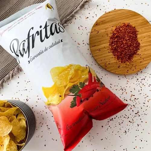 Чипсы картофельные Pafritas с кайенским перцем 40 г (8436004743209): Вес нетто 40 г