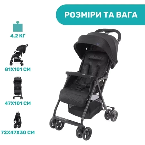 Прогулочная коляска Chicco Ohlala 3 Stroller (79733.51) фото 7