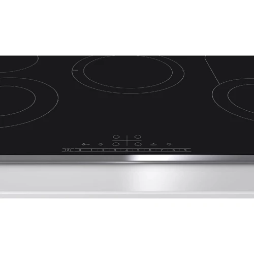 Варочная поверхность BOSCH PKC845FP1D: Расположение панели Спереди посередине