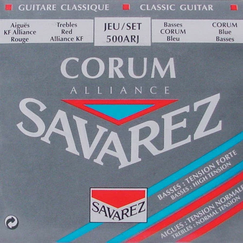Струна для гитар Струны для классической гитары Savarez 500 ARJ Mixed Tension