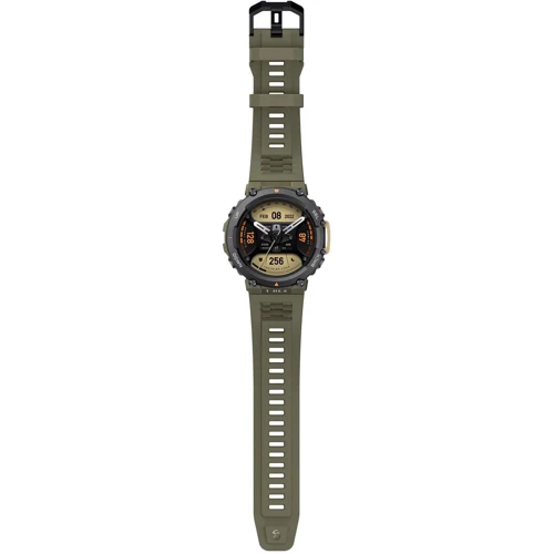 Смарт-часы Amazfit T-Rex 2 Wild Green: Сенсорный экран есть