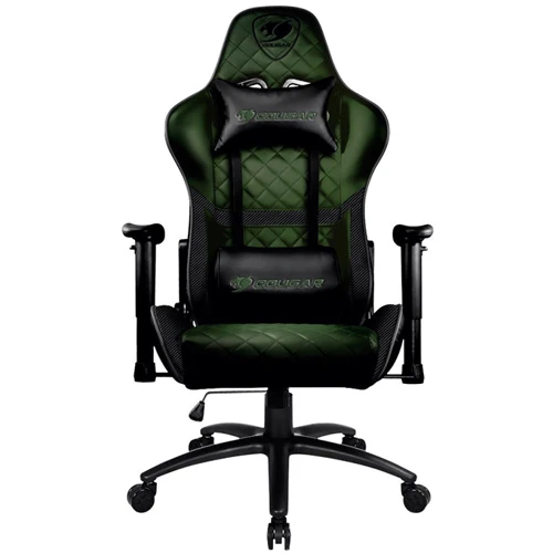 Кресло Cougar темно-зеленое Armor One X фото 1