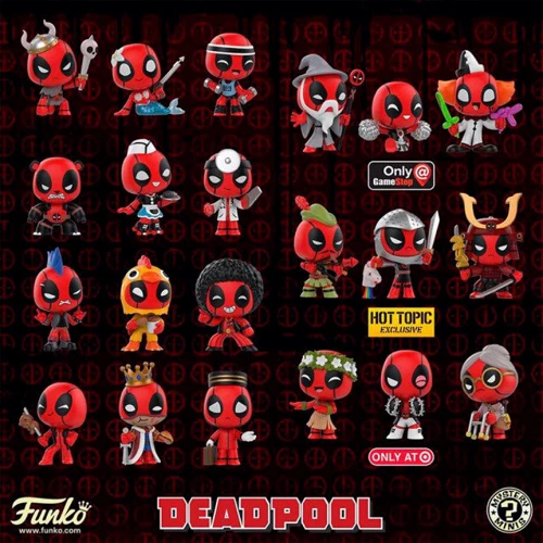Игровая фигурка Funko Mystery Minis - Deadpool S1 (30975): Серия Marvel
