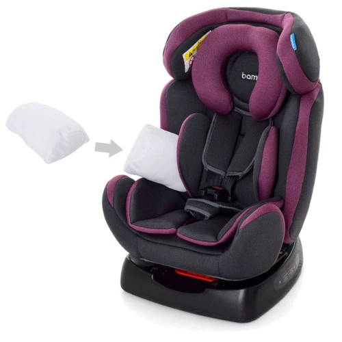 Автокресло Bambi M 3678 (pink grey): Группа 0/1/2 (до 25 кг)