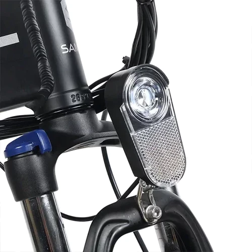 Электровелосипед SAMEBIKE LO26-II (500 Вт, 10 А/ч, 48 В ), колеса 26", белый: Емкость батареи, ВтЧ 480