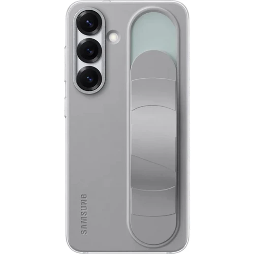 Чехол для телефонов Samsung Standing Grip Case Gray (EF-GS931CJEGWW) for Samsung S931 Galaxy S25: Материал поликарбонат / силикон
