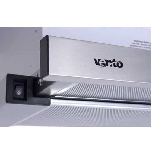 Витяжка Ventolux GARDA 45 INOX (700) SLIM: Рекомендована площа приміщення (при висоті 2,7 м), м² 20.5-28.4