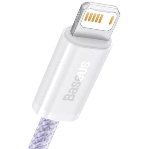 Кабель Baseus USB Cable to Lightning Dynamic 2 Series Fast Charging 2m Purple (CALD040105): Тип USB Cable - Lightning