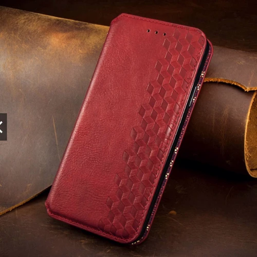 Чехол для телефонов Mobile Case Getman Cubic Red for Xiaomi Redmi 9C: Пленка в комплекте нет