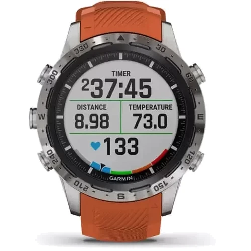 Смарт-часы Garmin MARQ Adventurer Performance Edition (010-02567-30): Сенсорный экран нет