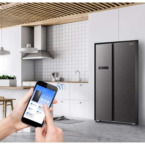 Холодильник Side-by-Side Midea MDRS791MIC46: Объем холодильной камеры, л 379