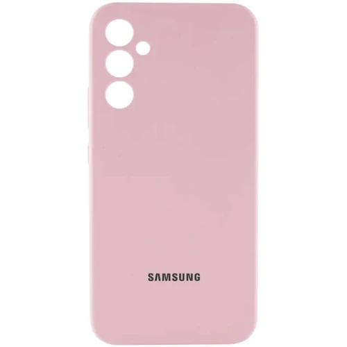 Чехол для телефонов Lakshmi Premium Silicone Case with Logo Full Camera Pink Sand for Samsung A546 Galaxy A54 5G
