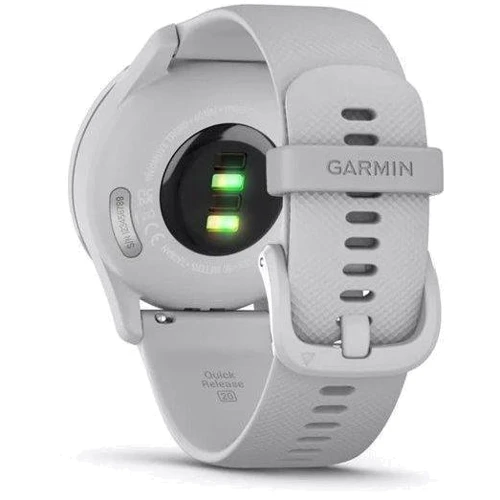 Смарт-часы Garmin Vivomove Trend Silver Stainless Steel Bezel with Mist Grey Case and Silicone Band (010-02665-03): Материал ремешка силикон