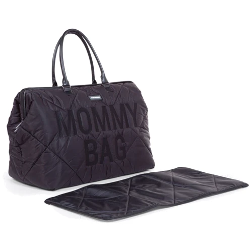 Сумка Childhome Mommy Bag Puffered Black (CWMBBPBL)