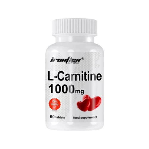 Жироспалювач IronFlex Nutrition L-Carnitine 1000 60 Tablets