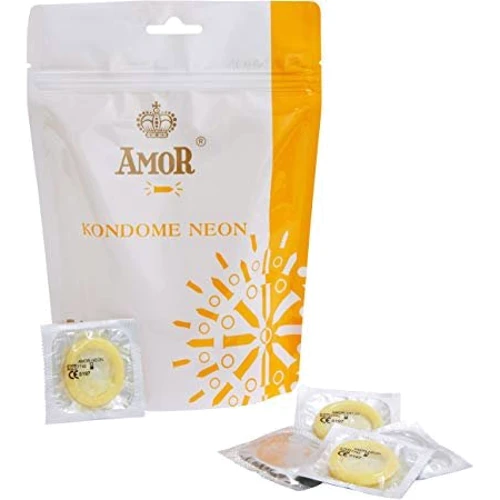 Презервативы Amor Neon, 50 шт.: Тип Светящиеся