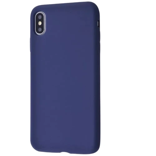 Чохол для iPhone WAVE Full Silicone Cover Dark Blue для iPhone Xs Max