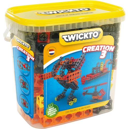Конструктор TWICKTO Creation #3 НАБОР ДЛЯ ТВОРЧЕСТВА, 235 деталей